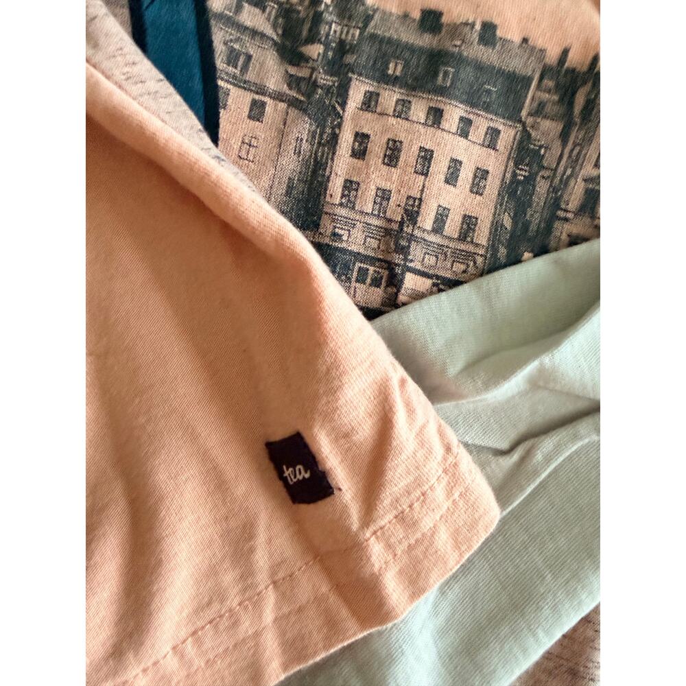 Tea Collection Layered Long Sleeve Graphic Tee - dinosaur - Picture 3 of 6
